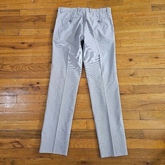 Theory Mens Striped Pants Size 30x31 Slim Leg Marlo Wander - Picture 4 of 11